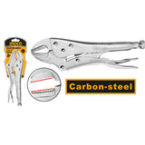 INGCO HSJP0110 straight jaw vise grip 10 inch