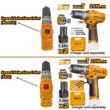 Lithium-Ion Impact Drill 12V No-load speed: 400/0-1500rpm CIDLI12202 S12 ING-PT