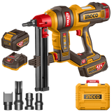 Ingco 42V Brushless Cordless Concrete Nailer Kit CCNLI420602