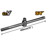 18in(450mm) Cr-V Material Heat Treatment Sliding T-Bar HSTB34181 ING-AC