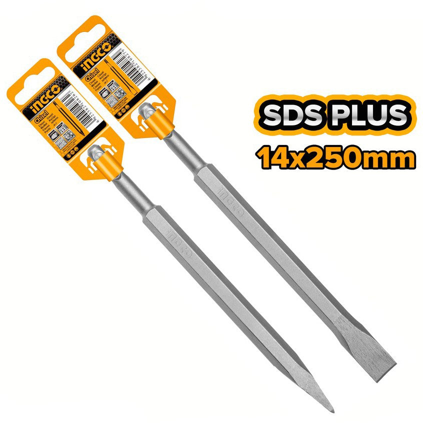 Ingco SDS Plus Chisel 14x250mm Pointed DBC0112501