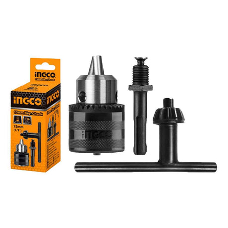Ingco 13mm Drill Key Chuck with Adaptor KC1301.1 - Winland Depot