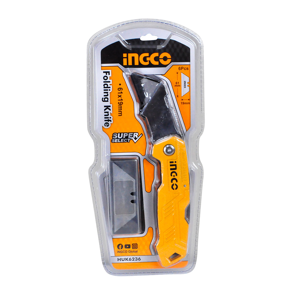 Ingco Folding Knife HUK6236