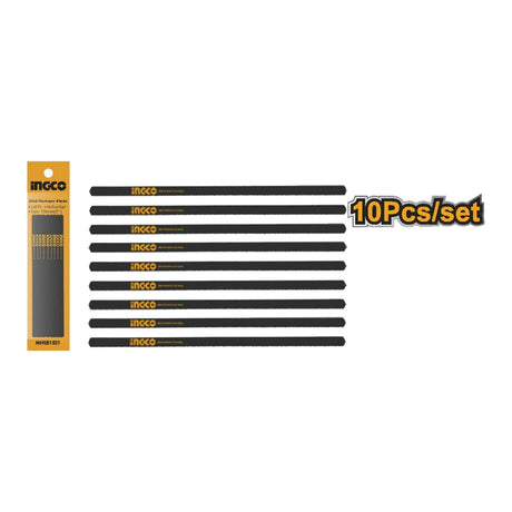 Ingco 10Pcs / Set Mini Hacksaw Blade 6 Inch 24T MHSB1521 - Winland Depot