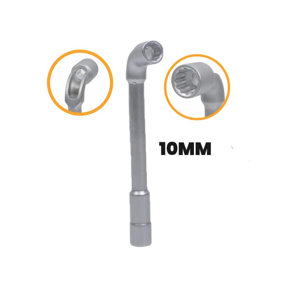 Ingco L-angled Socket Wrench 10mm CR-V HWL1008