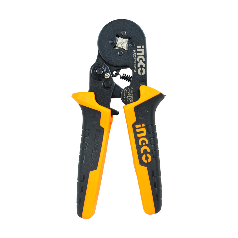 Ingco 6 Inch Ratchet Crimping Plier 0.25 - 10mm2 23 - 7 AWG HRCPG05210 - Winland Depot