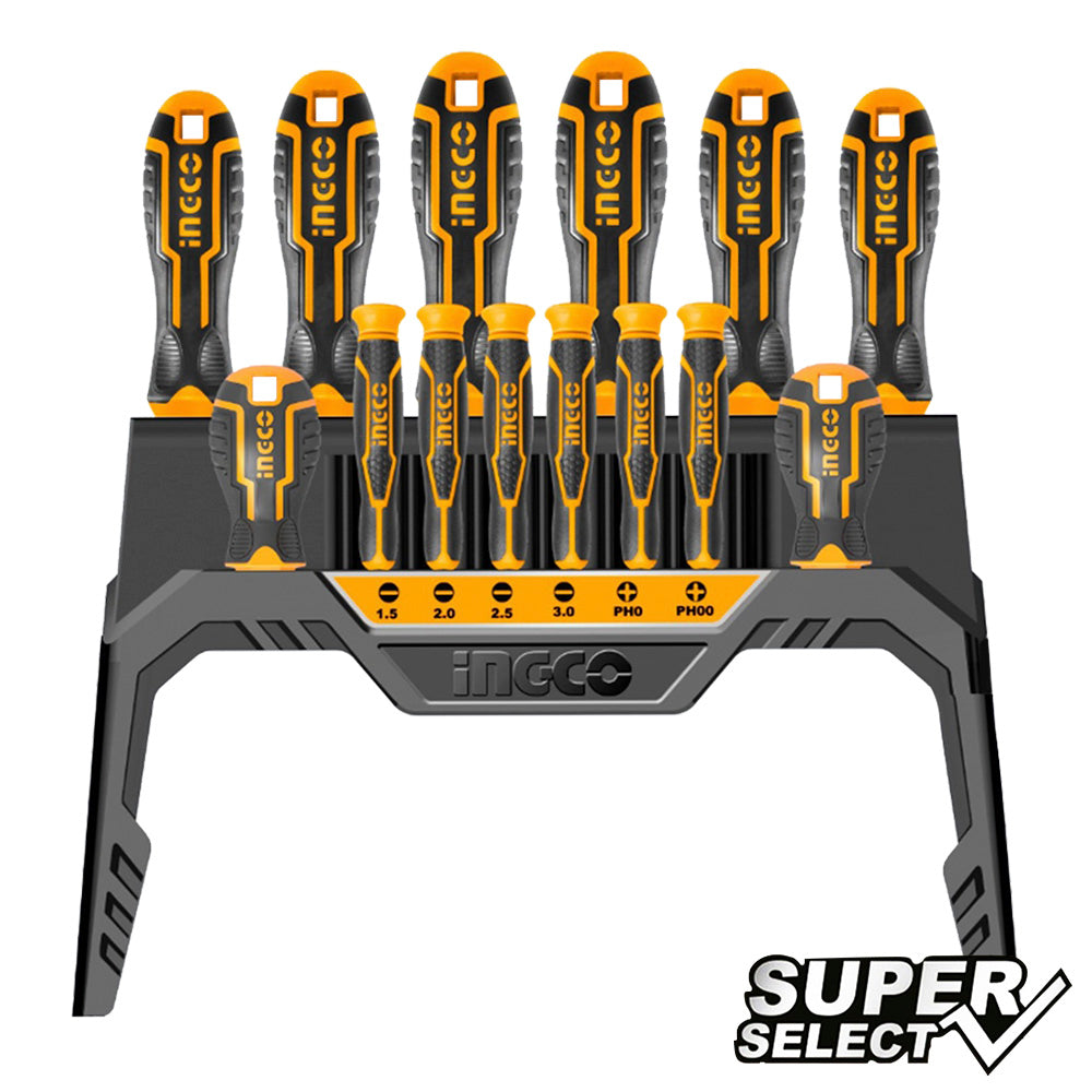 Ingco 14 Pcs Screwdriver and Precision Screwdriver Set HKSD1428 - Winland Depot