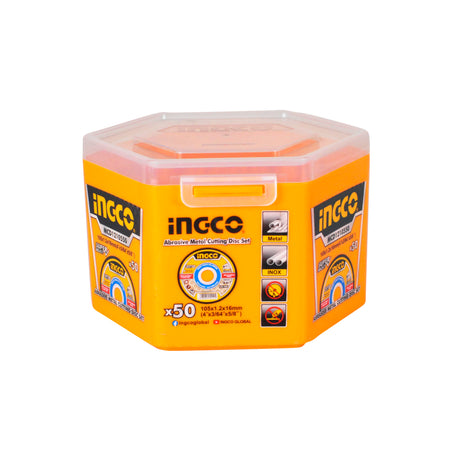 INGCO stackable cutting disc storage case