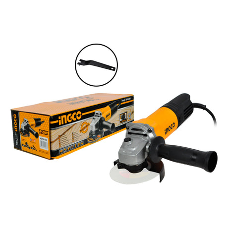 INGCO 750W Angle Grinder with Cordless Drill Combo Set