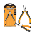 Ingco 4.5"/115mm Polish and Anti - Rust Plier Oil Mini Round Nose Pliers HMNP08115 - Winland Depot