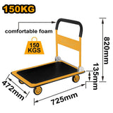 150kg Foldable Platform Hand Truck HPHT11502 ING-HT