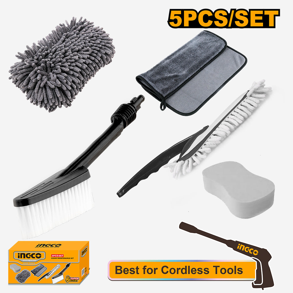 5pcs Cleaning Maintenance Kit Set Best for Cordless Tools AMGF0501 ING-HT