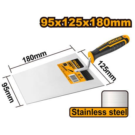 Bricklaying Trowel Stainless Steel Blade(plastic handle) ING-HT