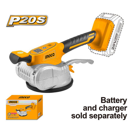 P20S/20V Lithium-Ion Cordless Tile Vibration Machine ING-CT