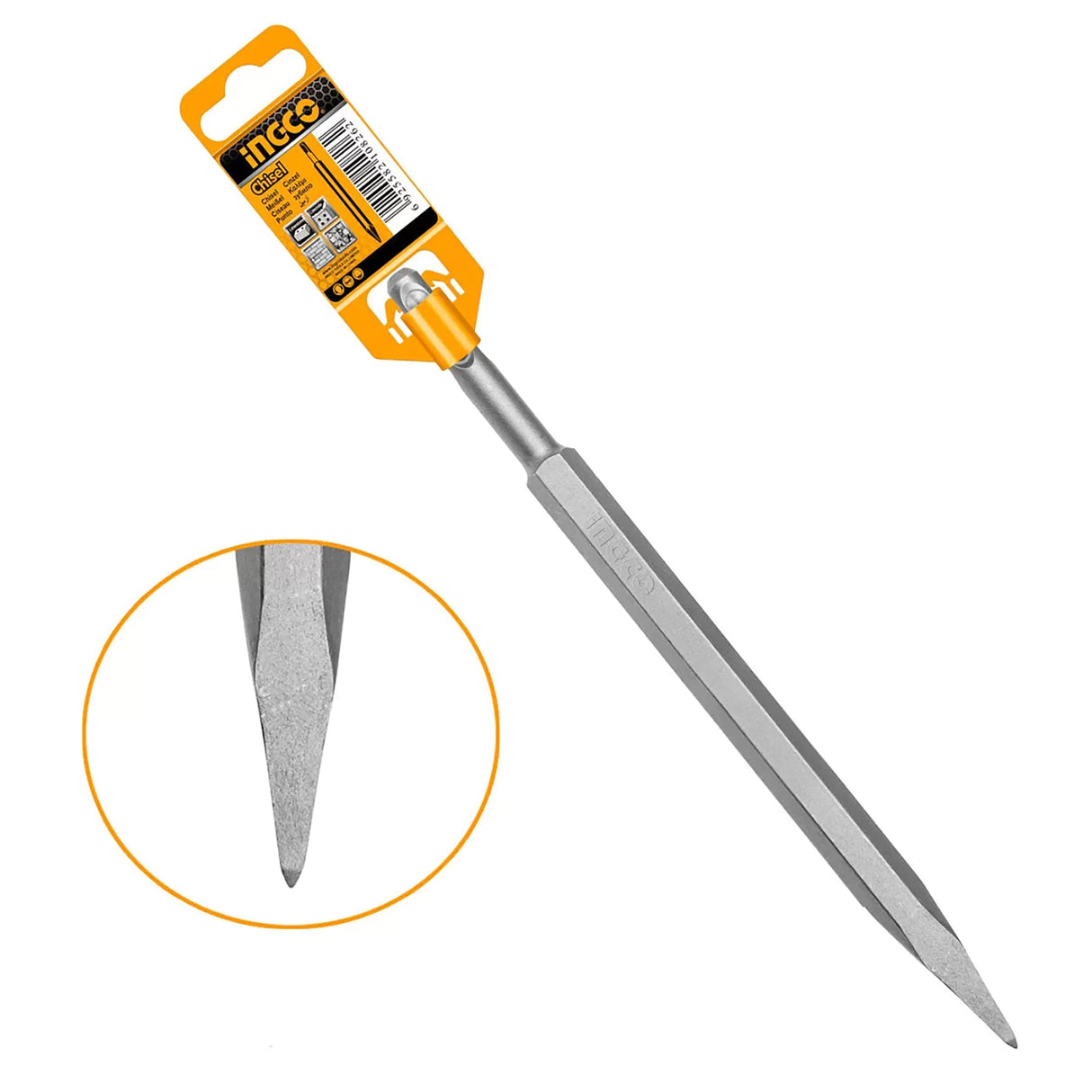 Ingco Ingco SDS MAX Chisel 18x400mm Flat - DBC0224001 | Pointed - DBC0214001 SOLD PER PIECE