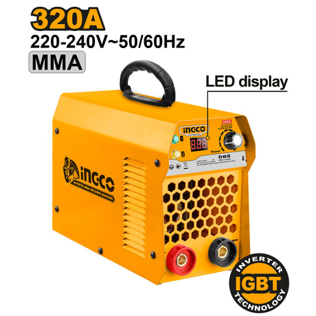 [Free Cordless Drill ] INGCO by Winland Portable Welding Machine Inverter IGBT ARC MMA ING-SS