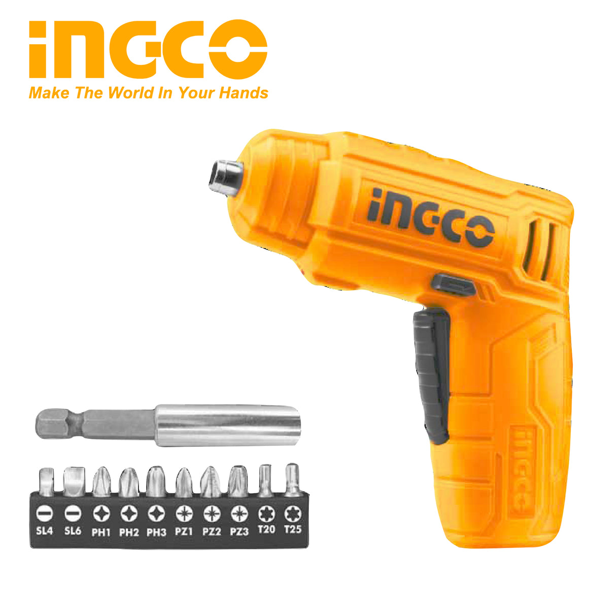 Fast Charging Lithium-Ion Cordless Screwdriver ING-CT