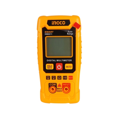 Ingco Digital Multimeter Tester Multi Tester for Electrical Tools CAT III 600V ING-PT