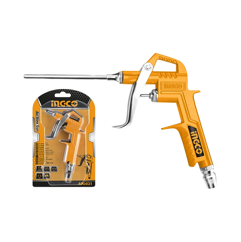 Air Blower Gun 16mm & 80mm Long Nozzle and w/out Nozzle ING-SP