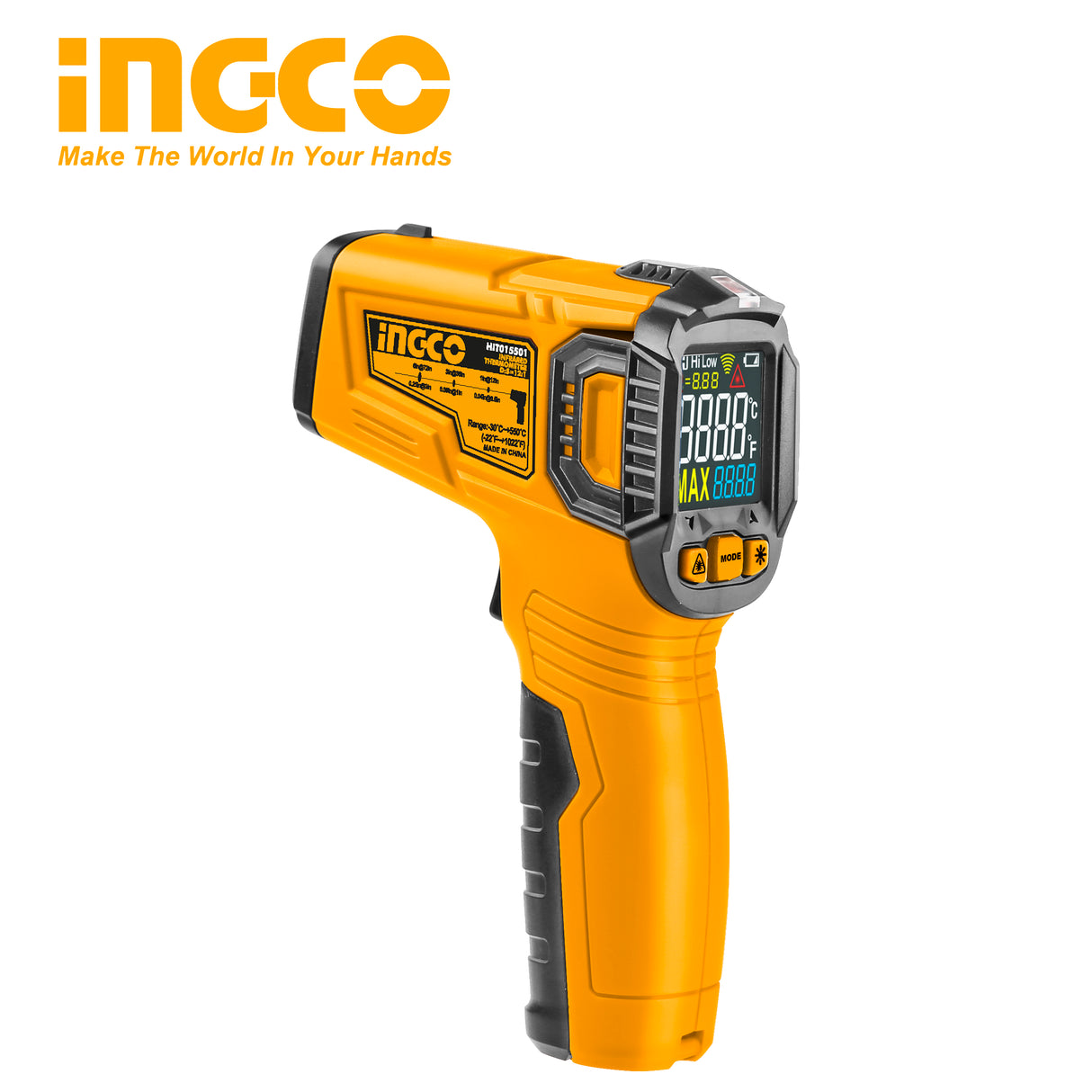 Non-contact LCD Infrared Thermometer Temperature Meter HIT015501 ING-PT