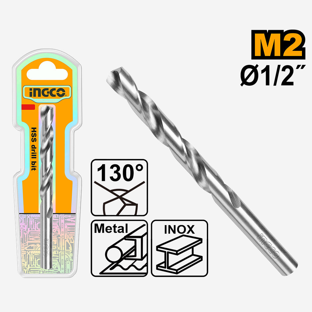 M2 HSS Drill Bits 1/2-Inch to 5/16-Inch ING-AC