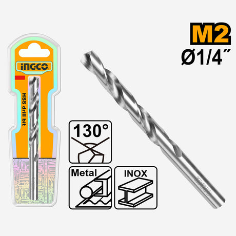 Ingco M2 HSS Drill Bits 1/2-Inch to 5/16-Inch ING-HT