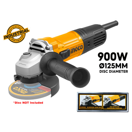 900 Watts Angle Grinder  125mm (5 Inch) AG90028