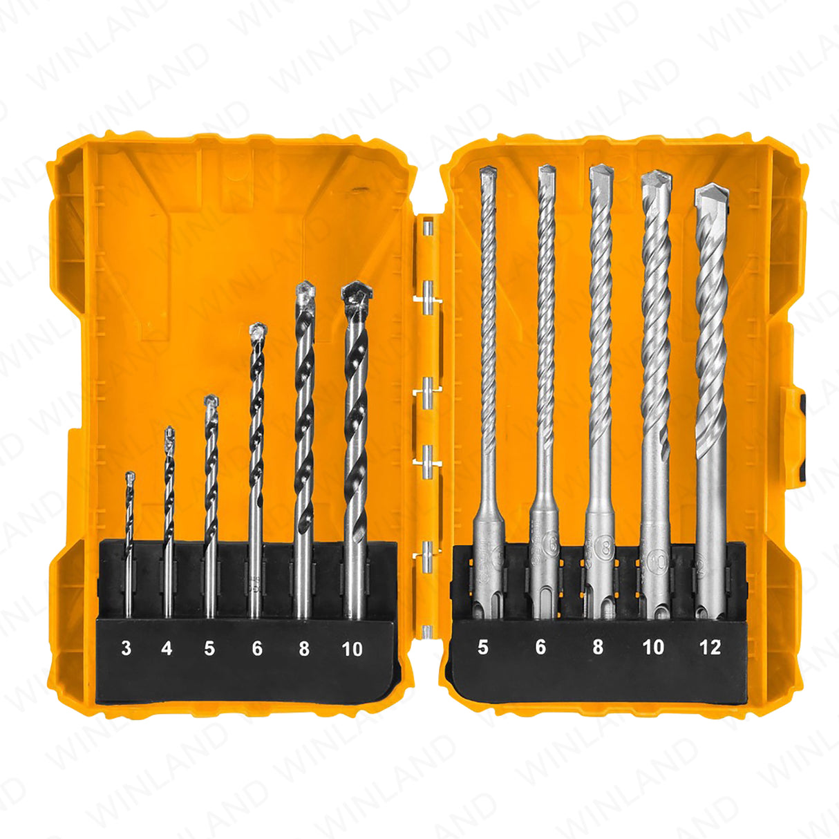 11 Pcs Concrete And Hammer Drill Bits Set AKDL31101