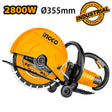 INGCO 2800W industrial power cutter saw for concrete and steel – PC3558