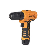 Ingco Lithium-Ion Cordless Drill 12V with 2 Batteries CDLI12325 / CDLI12208 / CDLI12328