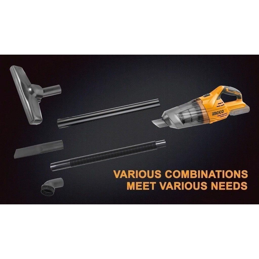 Ingco by Winland Cordless Lithium-Ion Vacuum Cleaner CVLI2001/CVLI2026/ CVLI20126 P20S ING-CT