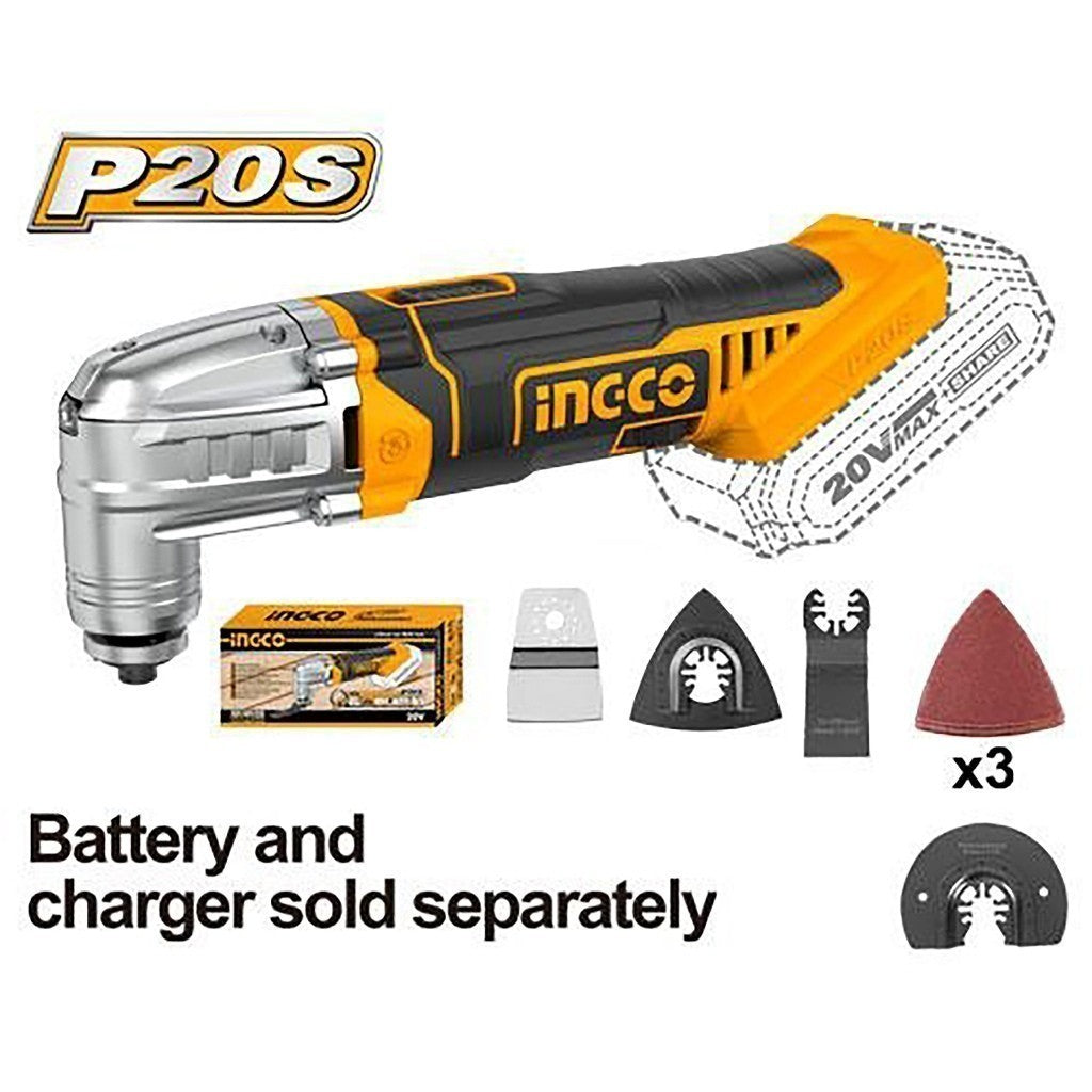 Lithium-Ion Cordless Multi-tool 20V with 6-speed adjustment P20S ING-CT