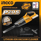 Ingco by Winland Cordless Lithium-Ion Vacuum Cleaner CVLI2001/CVLI2026/ CVLI20126 P20S ING-CT