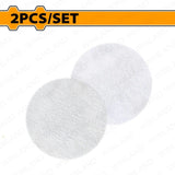 2PCS/Set 254mm(10in)Ø Polishing and Cleaning Set APP25402 ING-HT