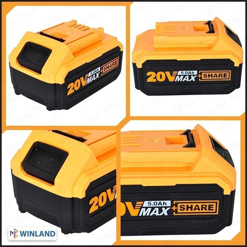 ingco p20s lithium-ion battery pack alternate view