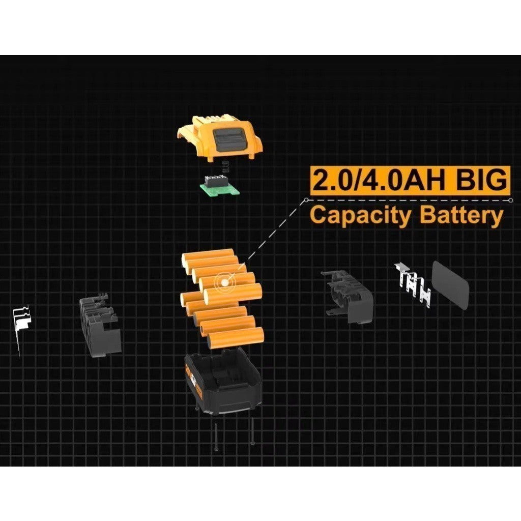 ingco p20s lithium-ion battery pack powershare alternate view