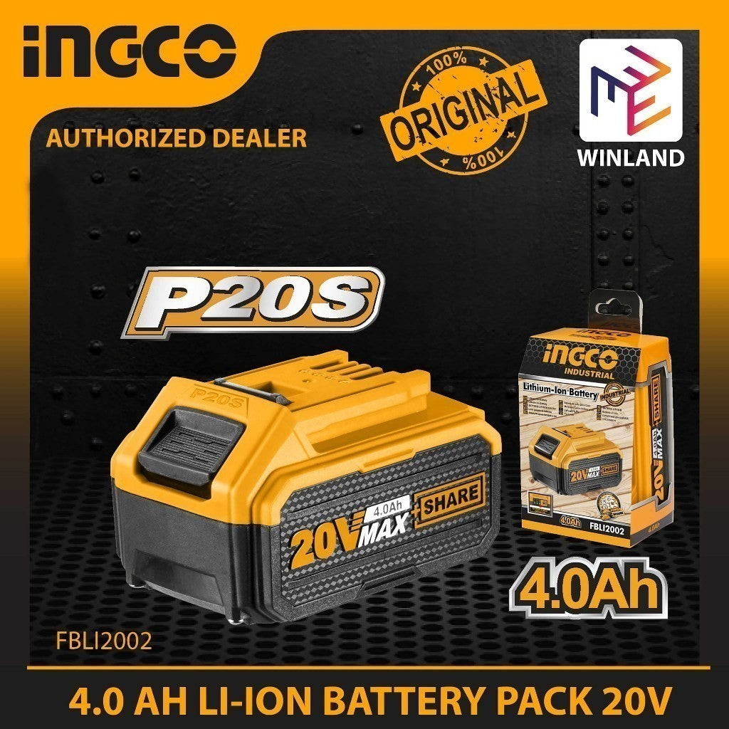 ingco p20s lithium-ion battery pack powershare alternate view