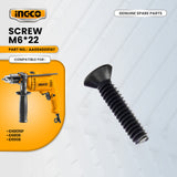 INGCO AA004000167 Screw M6*22 for ID68016P Impact Drill ING-SP