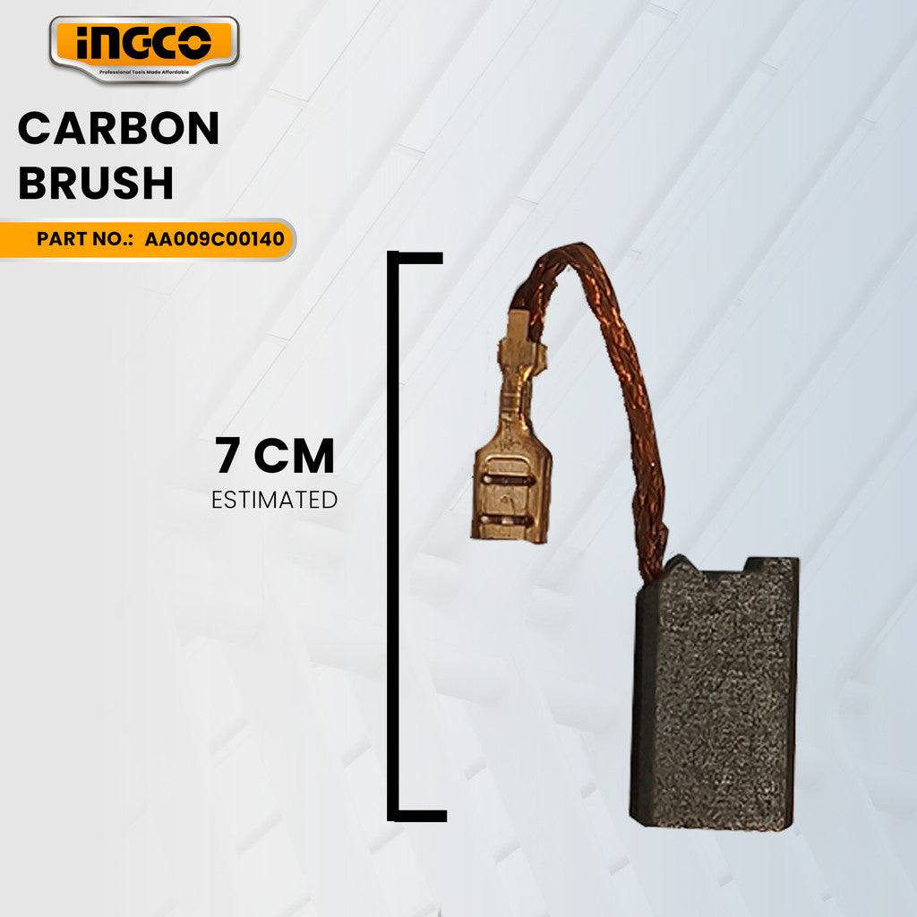 INGCO AA009C00140 Carbon Brush for CS185782 Circular Saw 1200W ING-SP