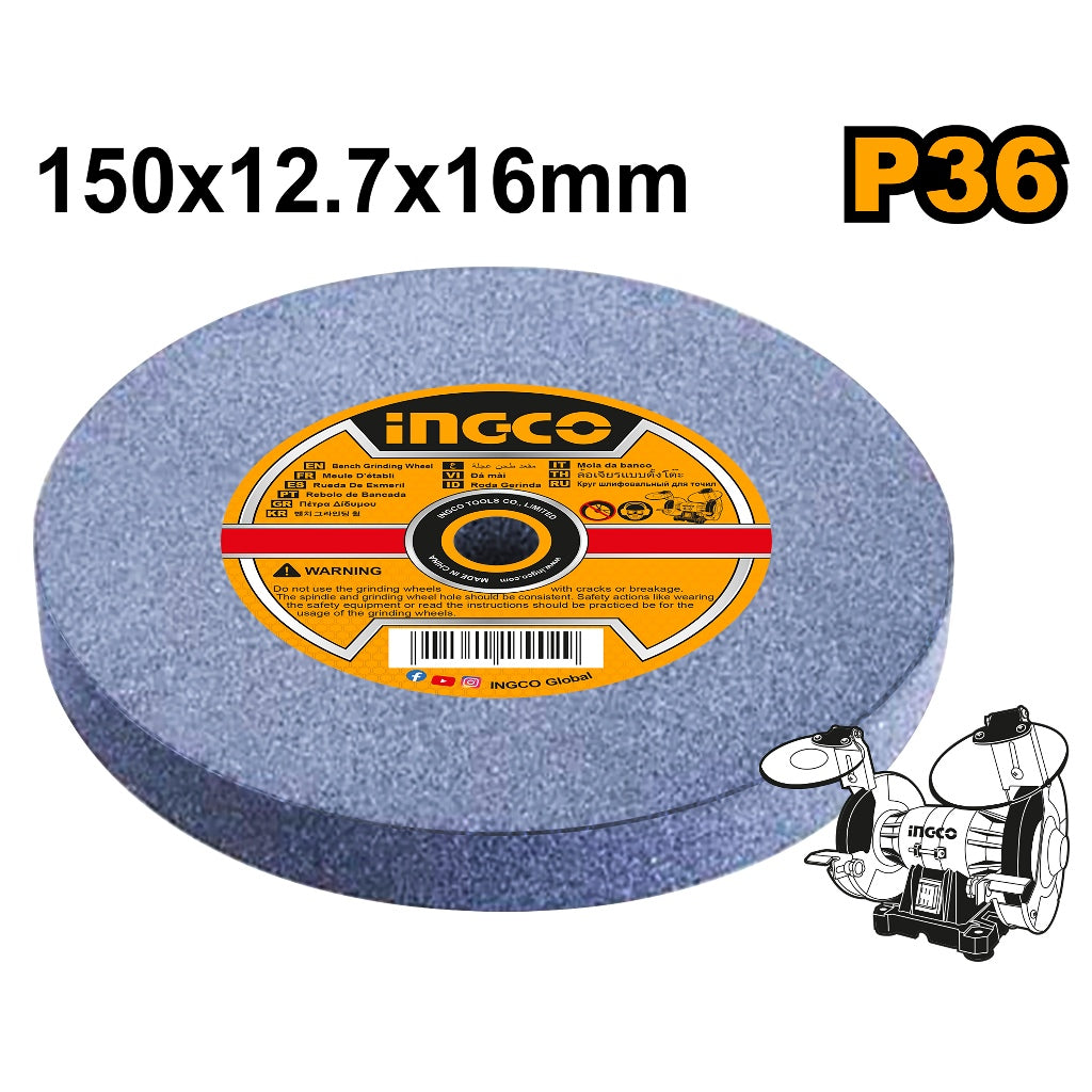 6 Inches Abrasive Bench Grinding Wheels AGW150602 ING-CO