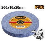 8 Inches Abrasive Bench Grinding Wheel AGW200 ING-CO