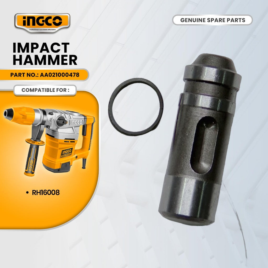 INGCO AA021000478 impact hammer(X ring 16.5*1.2*4) for RH16008 Rotary Hammer 1600W ING-SP
