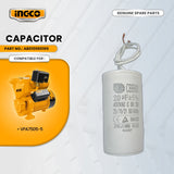 INGCO AB010000105 Capacitor for VPA7505-5 for Self-Priming Peripheral Pump 750W (1.0HP) ING-SP