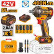 INGCO 42V 460Nm ½” Brushless Cordless Impact Wrench (CIWLI42461)
