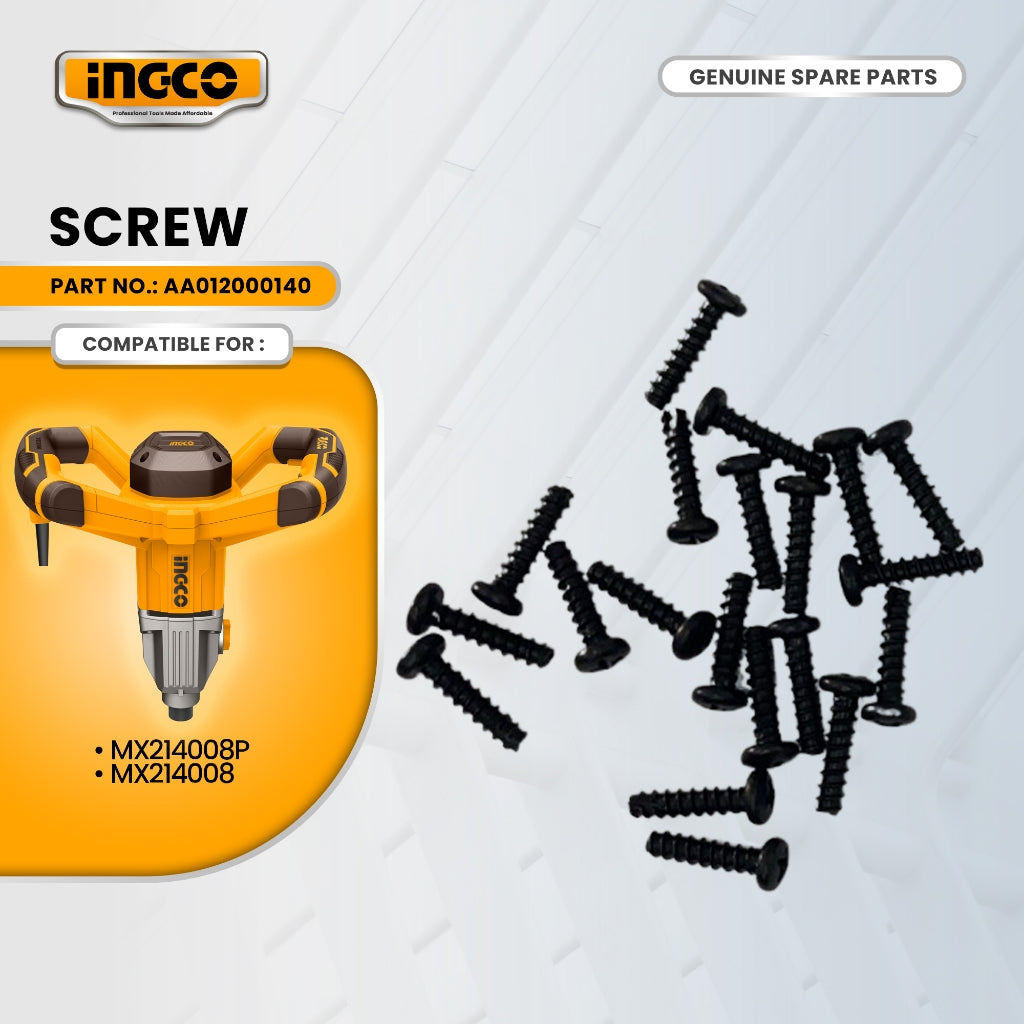 INGCO AA012000140 Screw for MX214008P Mixer 1400W ING-SP