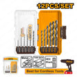 INGCO 12pcs Metal & Wood Multifunction Drill Bit Set (AKDL11206)
