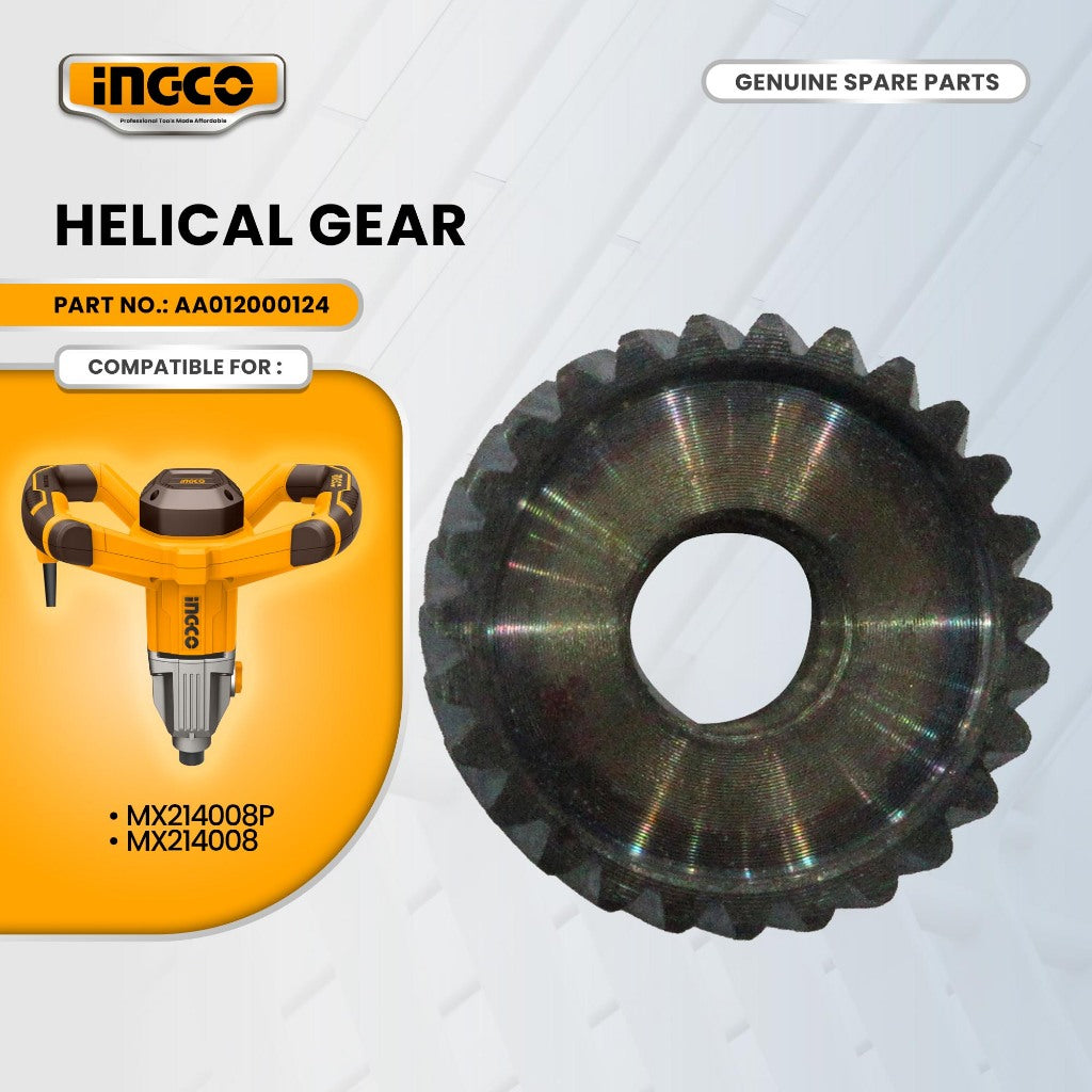 INGCO AA012000124 Helical Gear for MX214008P Mixer 1400W ING-SP