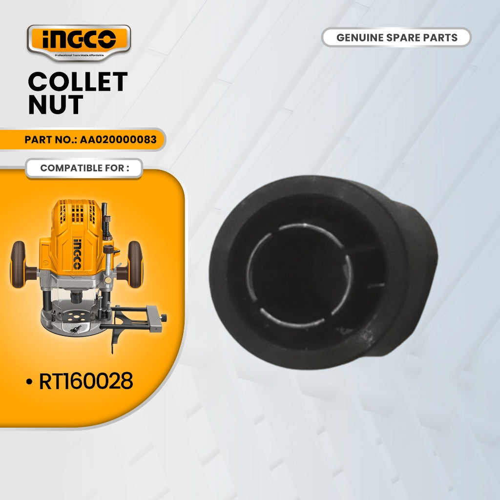 INGCO AA020000083 Collet Nut for RT160028 Router 1600W ING-SP