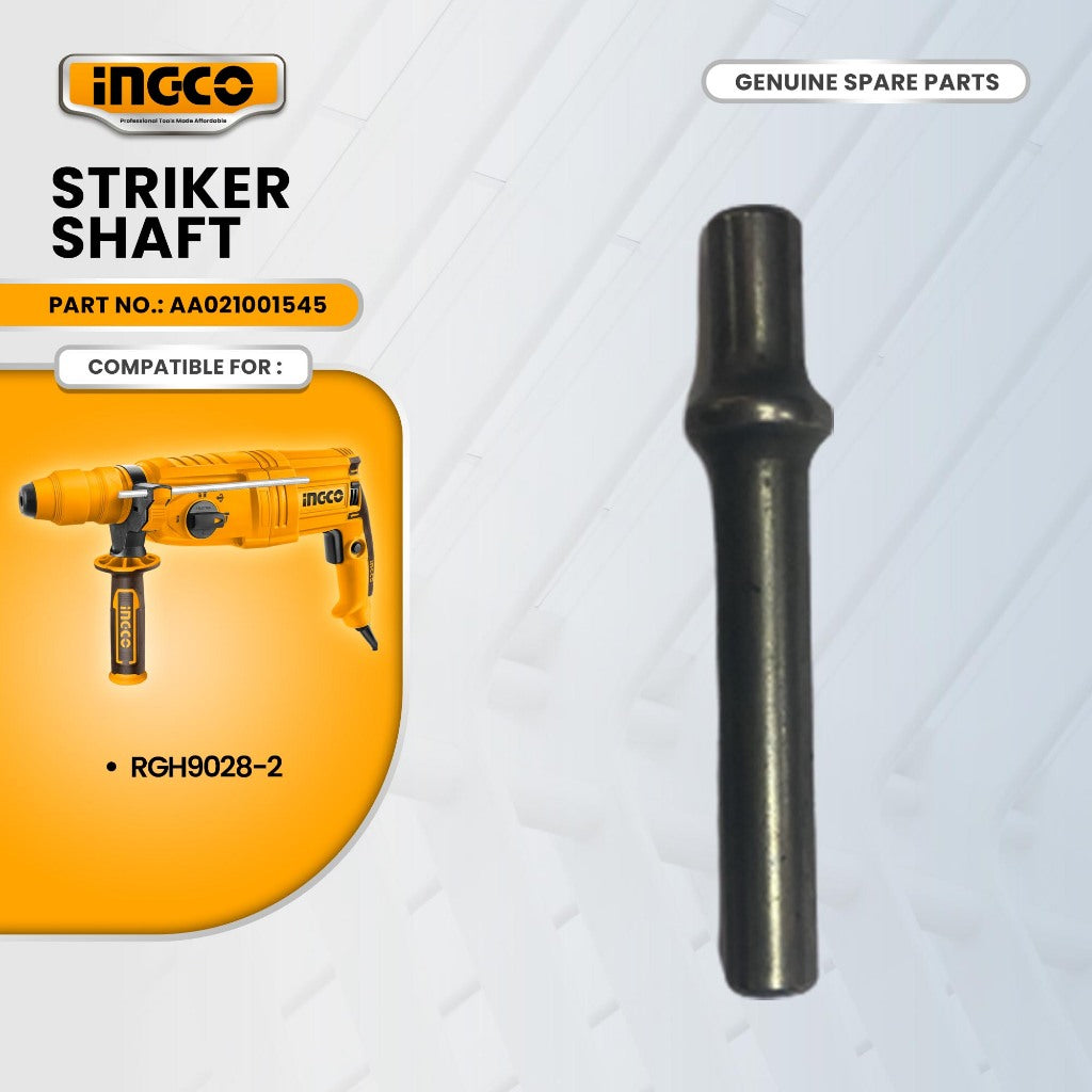 INGCO AA021001545 Striker Shaft for RGH9028-2 Rotary Hammer 800W (W/CHUCK) ING-SP