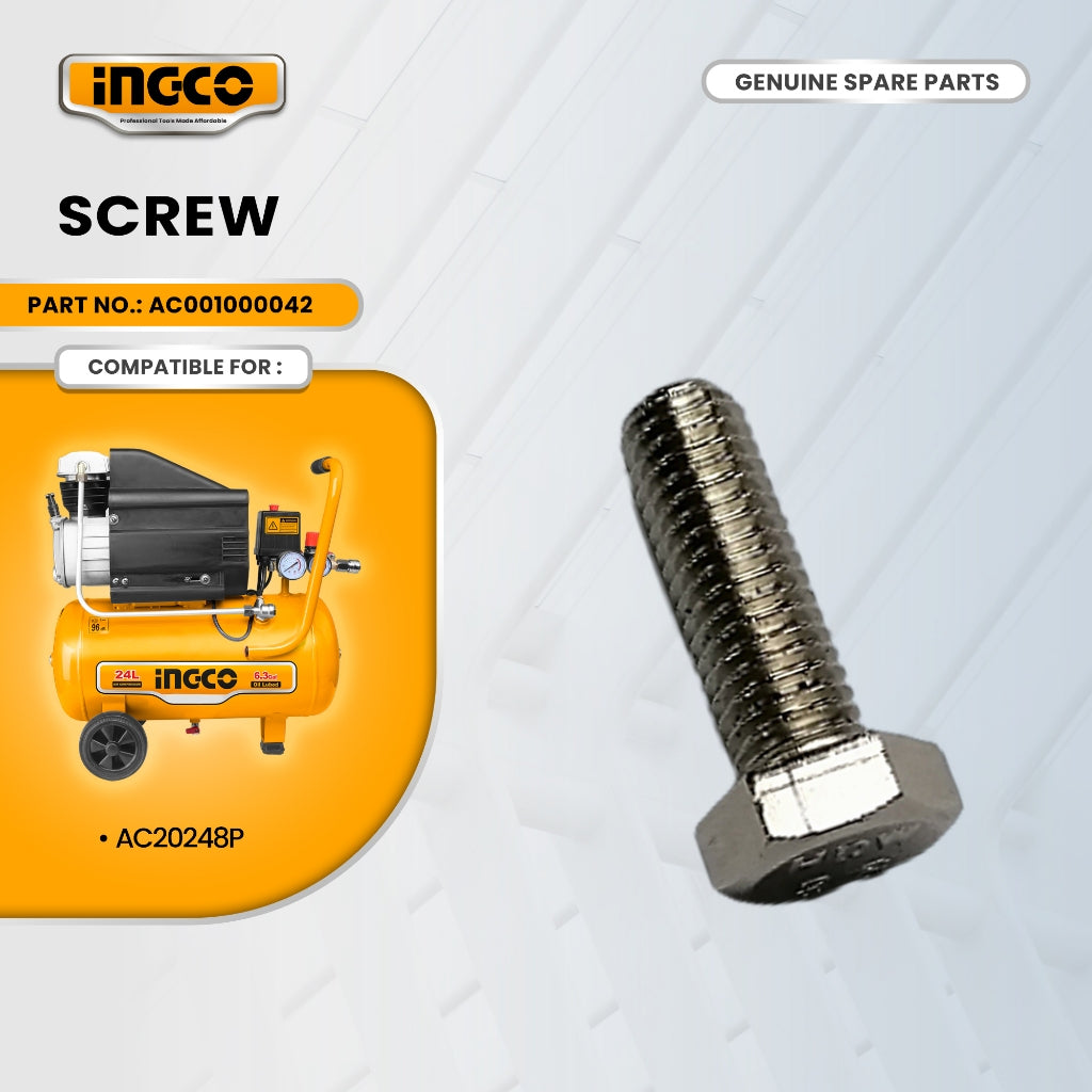 INGCO AC001000042 Screw for AC20248P Air Compressor 1.5 kW (2HP) ING-SP